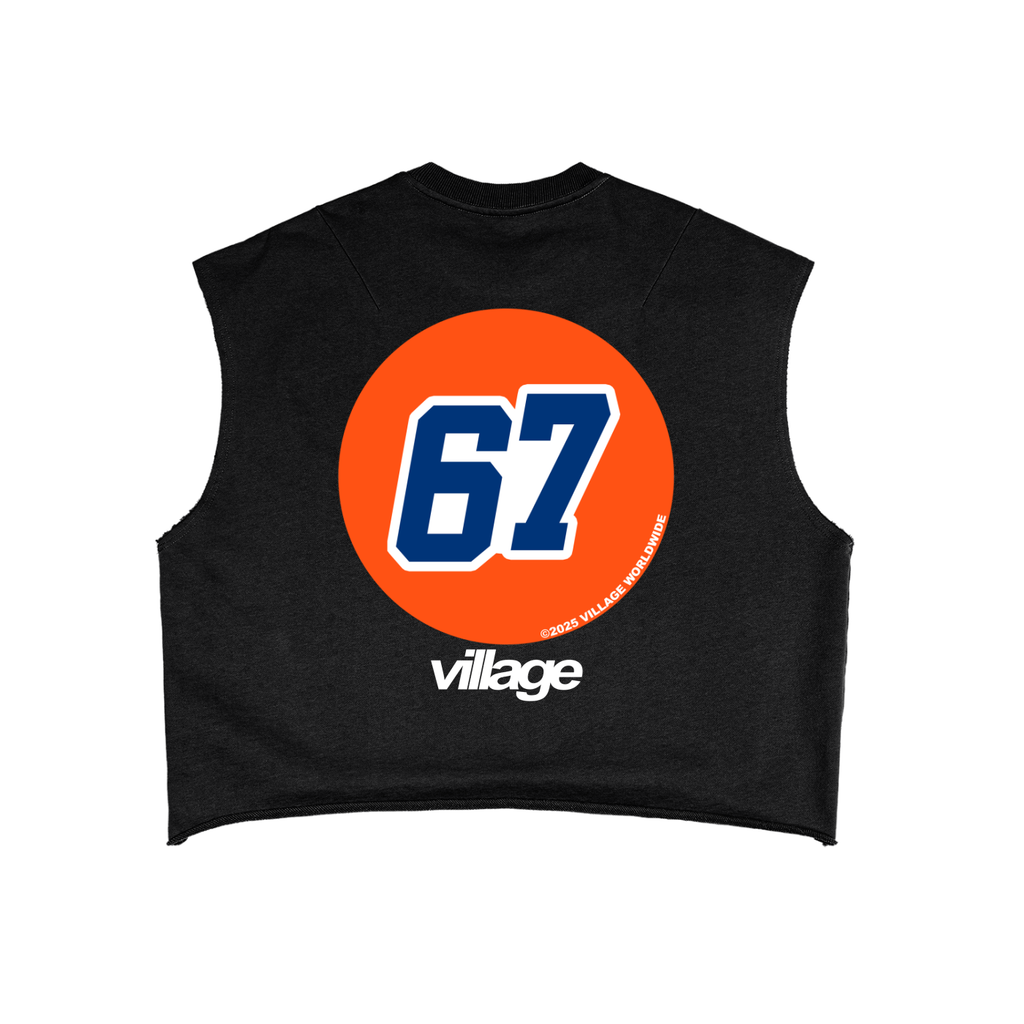 Classic 67 Gas Village French Terry Boxy Tank Top