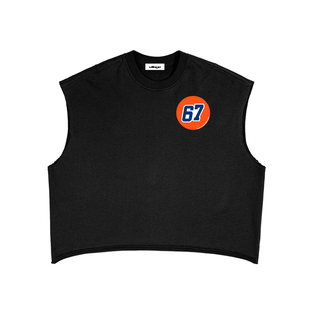 Classic 67 Gas Village French Terry Boxy Tank Top