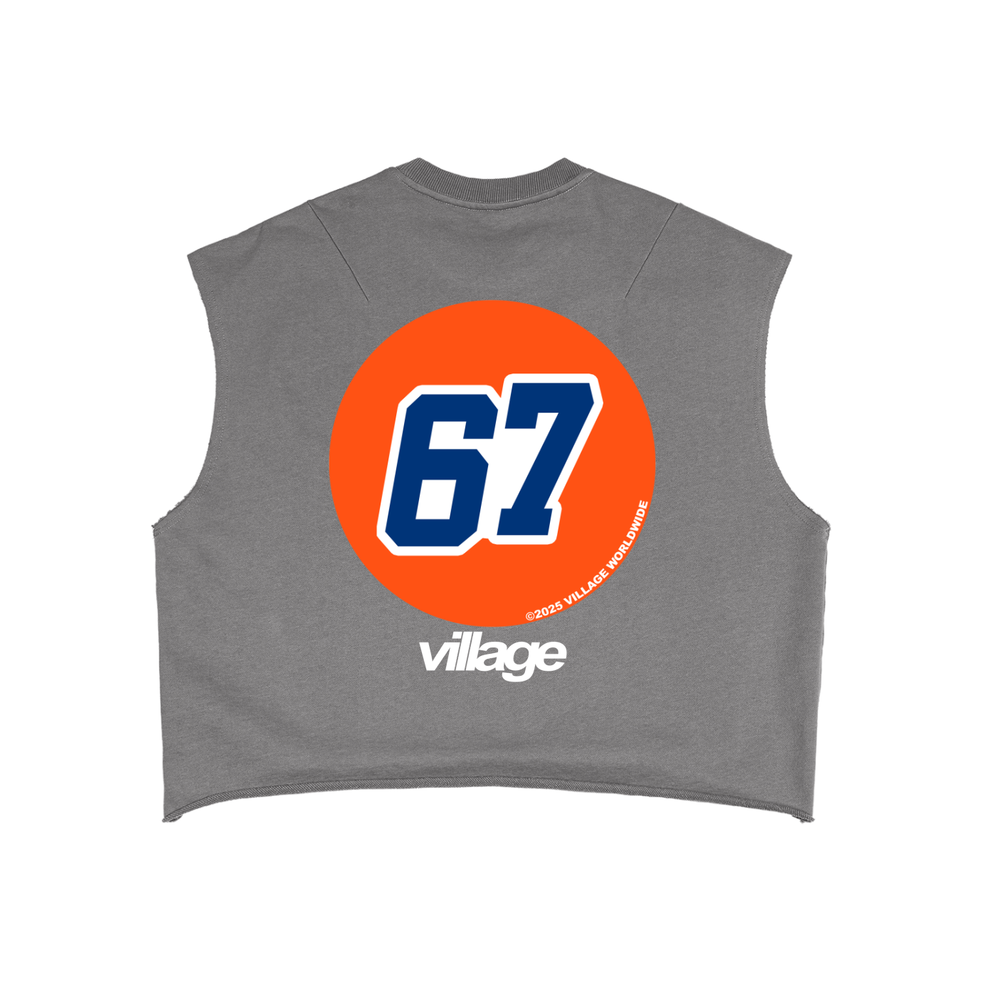 Classic 67 Gas Village French Terry Boxy Tank Top