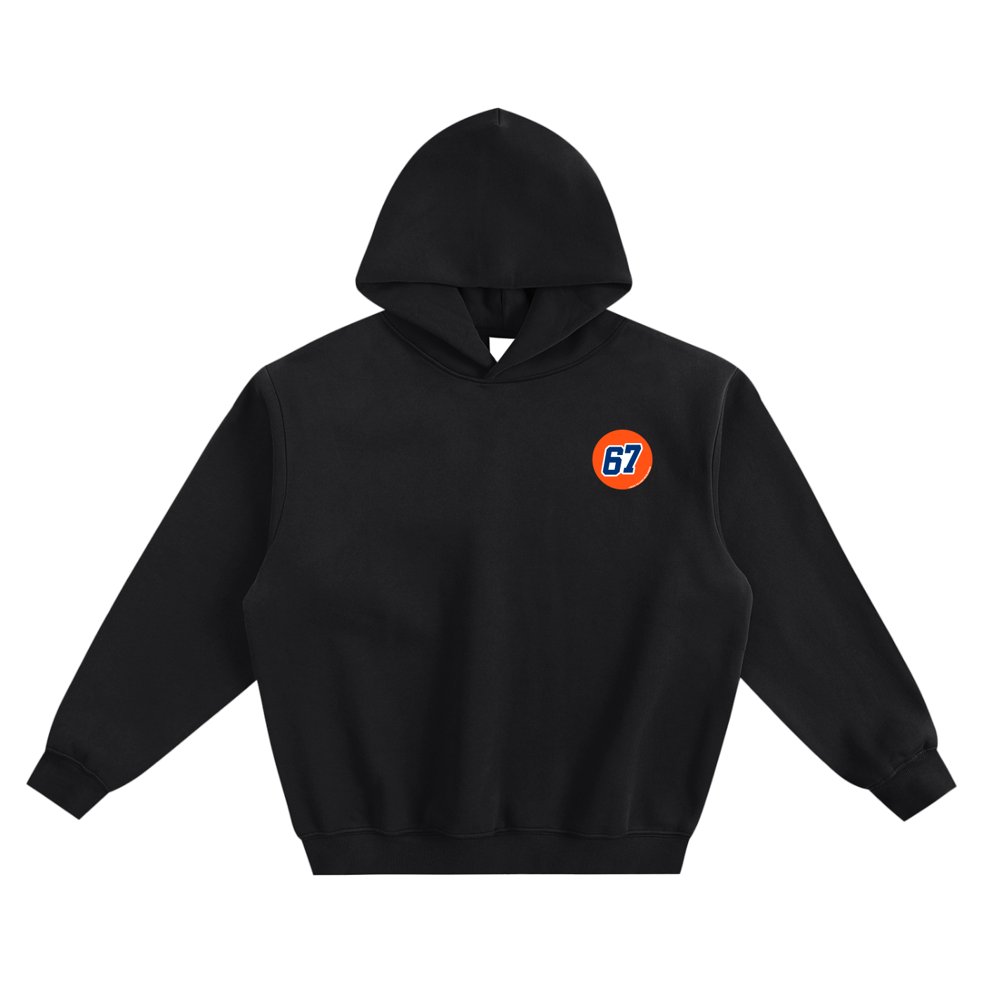 Classic 67 Gas Village Fleeced Boxy Hoodie